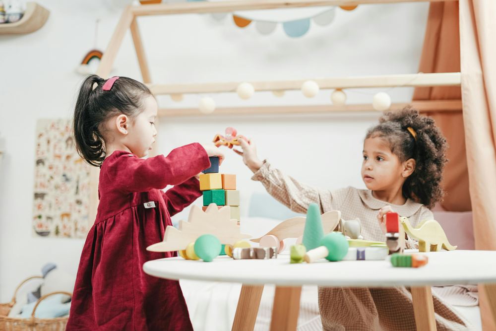Children playing together